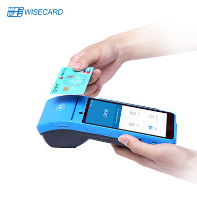 PBOC EMV 5M Pixel Touch Screen POS Terminal PCI 5800mAh Handheld