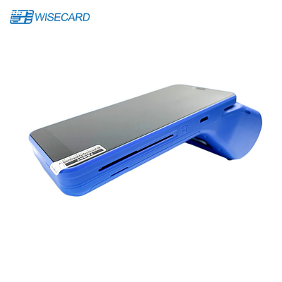 EMV Android POS Terminal với máy in nhiệt 58 * 40mm tích hợp và xác minh vân tay
