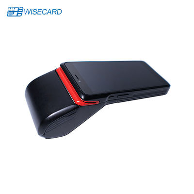 5000mAh Quad Core Android 12.0 POS Terminal với dấu vân tay và máy in nhiệt