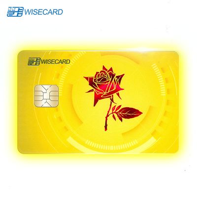 Thẻ thông minh LED Glow với Đèn viền 360 cho Sự kiện và Quyền truy cập