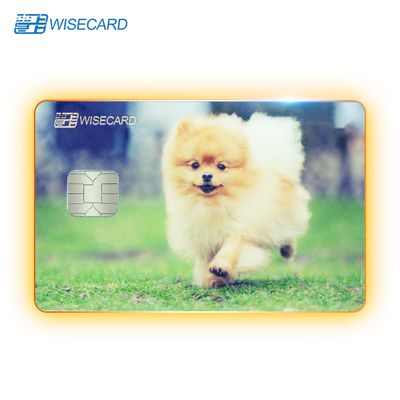 Thẻ thành viên LED tùy chỉnh với Edge Glow và NFC