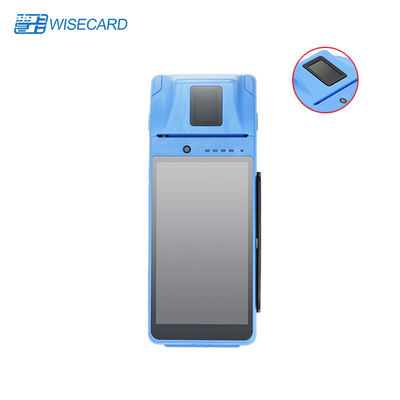 Thiết bị đầu cuối POS bằng vân tay quang học không tiếp xúc với hệ điều hành thanh toán bảo mật Android 7.0