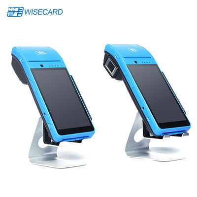 Dấu vân tay FBI 4G GPRS Di động cầm tay Android 7.0 Thiết bị đầu cuối POS thông minh với biên nhận tích hợp