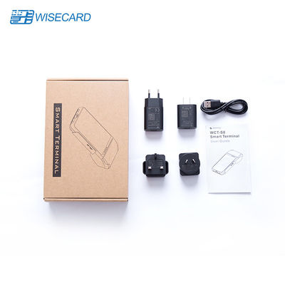 WCDMA 2500mAH Android POS Terminal MSR IC NFC 1D 2D Mã vạch 5.5 inch