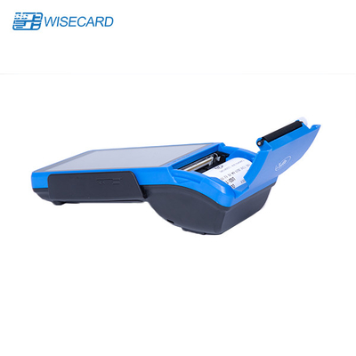 Đầu cuối định vị cầm tay UMTS HSPA NFC PBOC UPTS 2.0 EMV với đầu cuối máy in