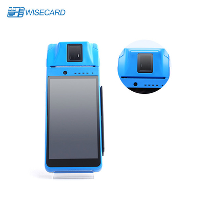 Đầu đọc vân tay Thiết bị đầu cuối POS cầm tay HSPA 5800mAh cho đăng ký thẻ