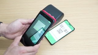 Trình diễn hoạt động thanh toán an toàn trên máy POS Wisecard T80N